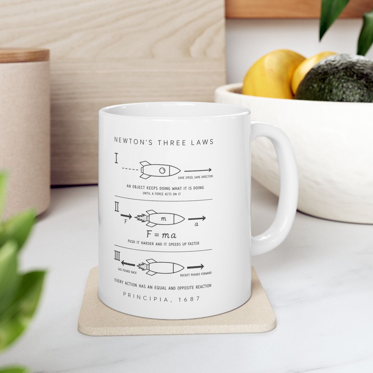 Newton's Three Laws Mug context-4