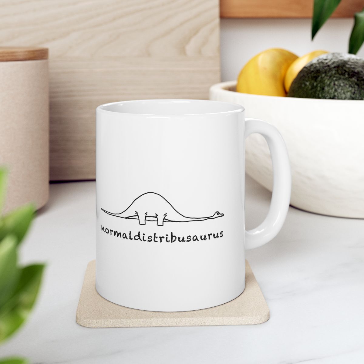 Normal Distribusaurus Mug context-4