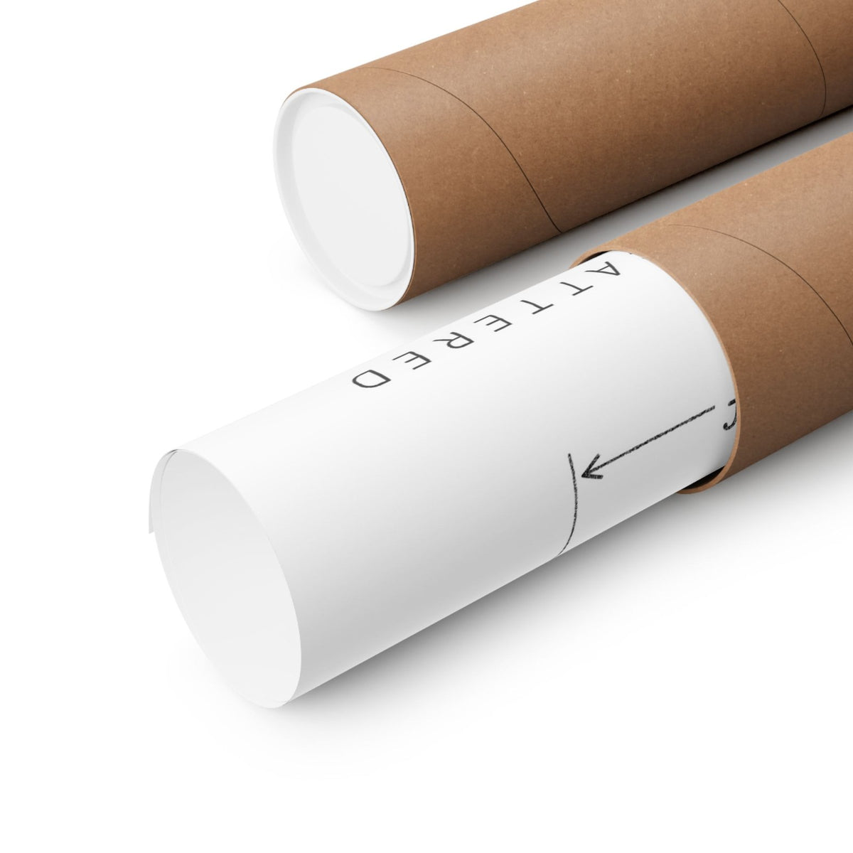 Physics Teacher: The Lens Poster shipping tube