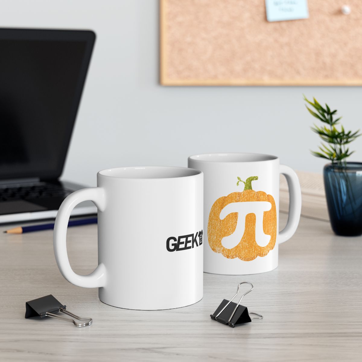 Pumpkin Pi Mug context-2