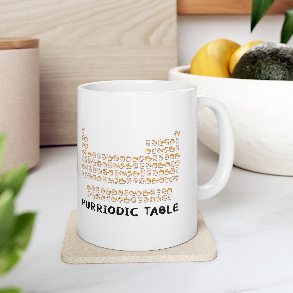 Purriodic Table Mug context-4