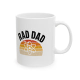 Rad Dad Retro Atom Mug