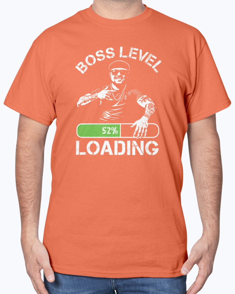 Boss Level Loading - Ibiza Final Boss Party T-Shirt