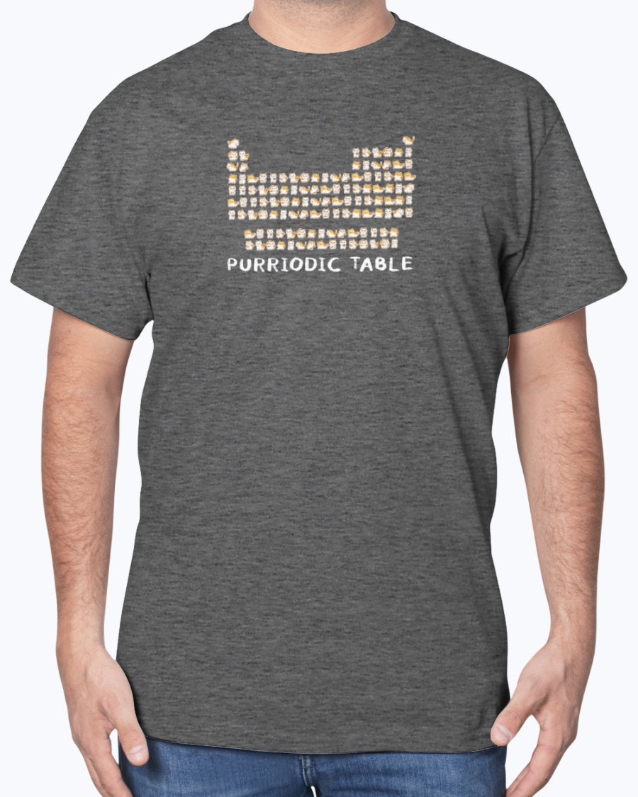 Purriodic Table - Science Chemistry Geek Cat Lover Scientist Unisex T-Shirt