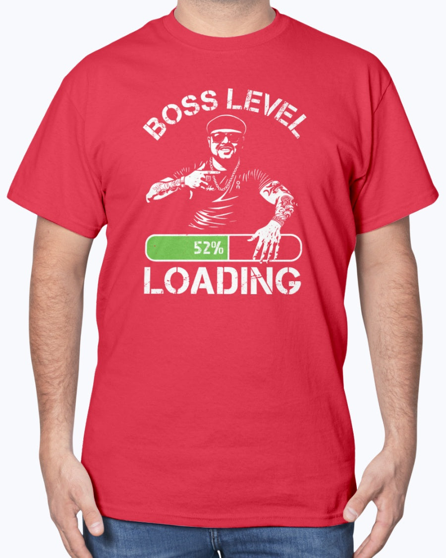 Boss Level Loading - Ibiza Final Boss Party T-Shirt