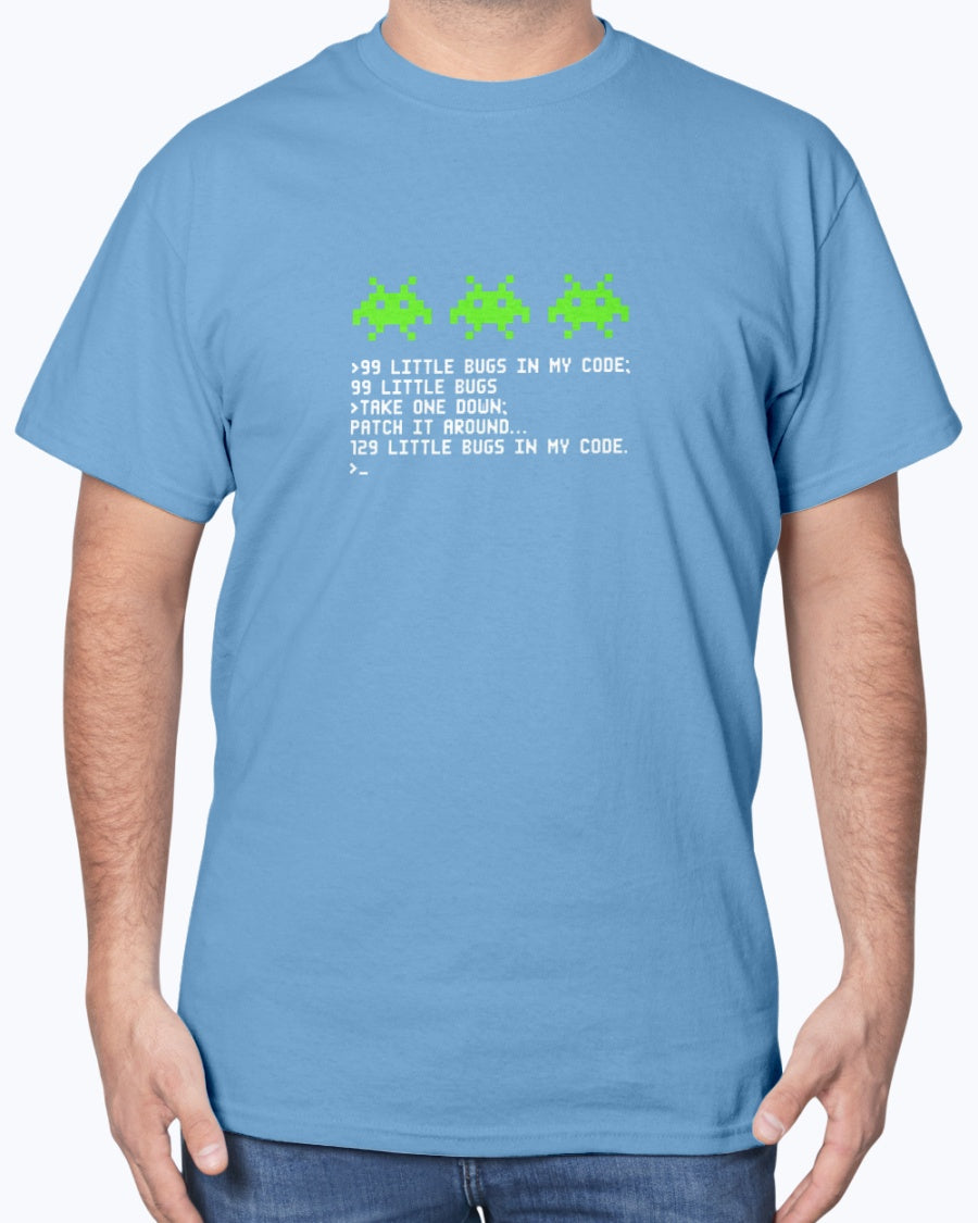 99 Little Bugs In My Code - Nerd Shirt - IT Shirt - Coder Unisex T-Shirt