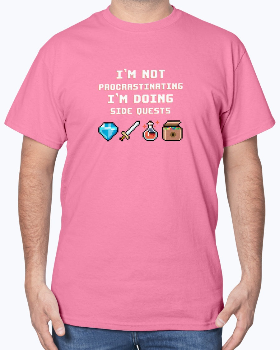 I'm Not Procrastinating I'm Doing Side Quests - Gamer Unisex T-Shirt
