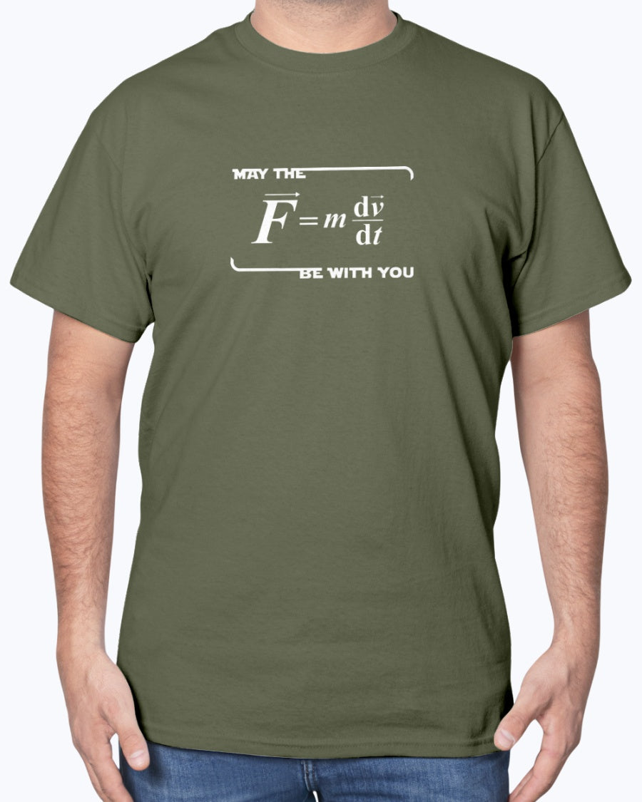 May The Force Be With You - Funny Physics Science Unisex Shirt