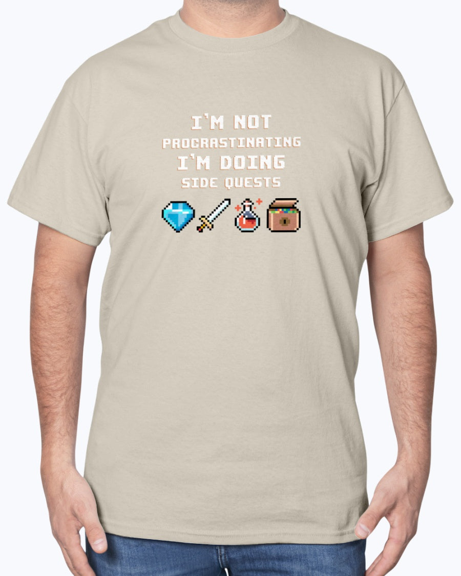 I'm Not Procrastinating I'm Doing Side Quests - Gamer Unisex T-Shirt
