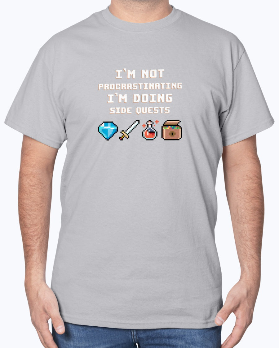 I'm Not Procrastinating I'm Doing Side Quests - Gamer Unisex T-Shirt
