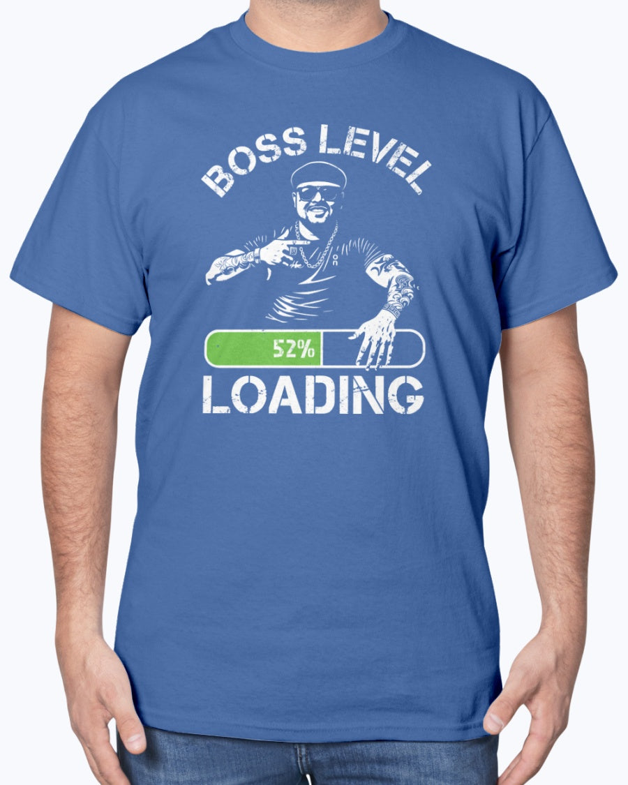 Boss Level Loading - Ibiza Final Boss Party T-Shirt