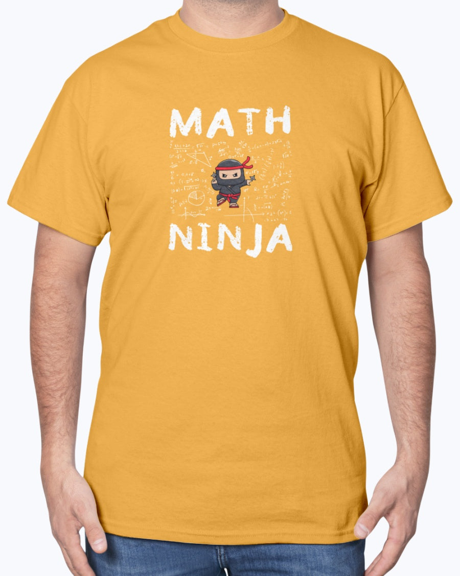 Math Ninja - Math Teacher - Math Geek Unisex T-Shirt