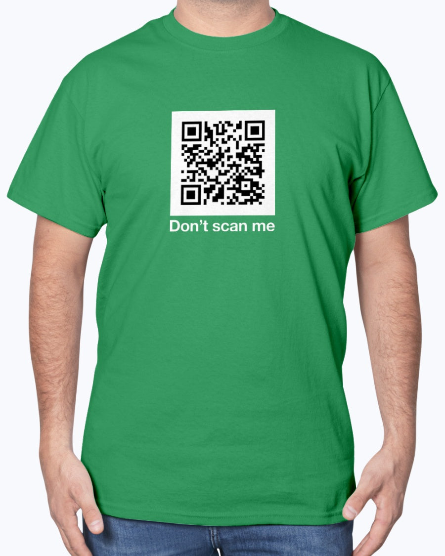 QR Code Prank - Rick Astley - Dont Scan Me - Funny Party Geek Unisex T-Shirt
