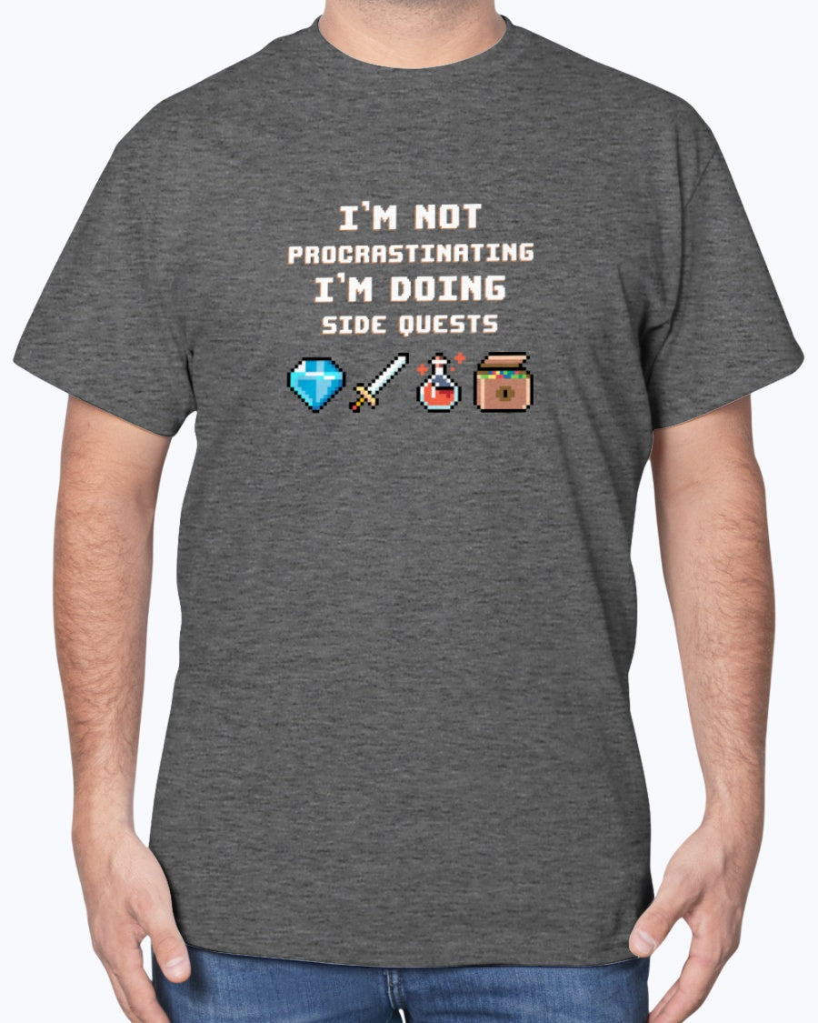 I'm Not Procrastinating I'm Doing Side Quests - Gamer Unisex T-Shirt