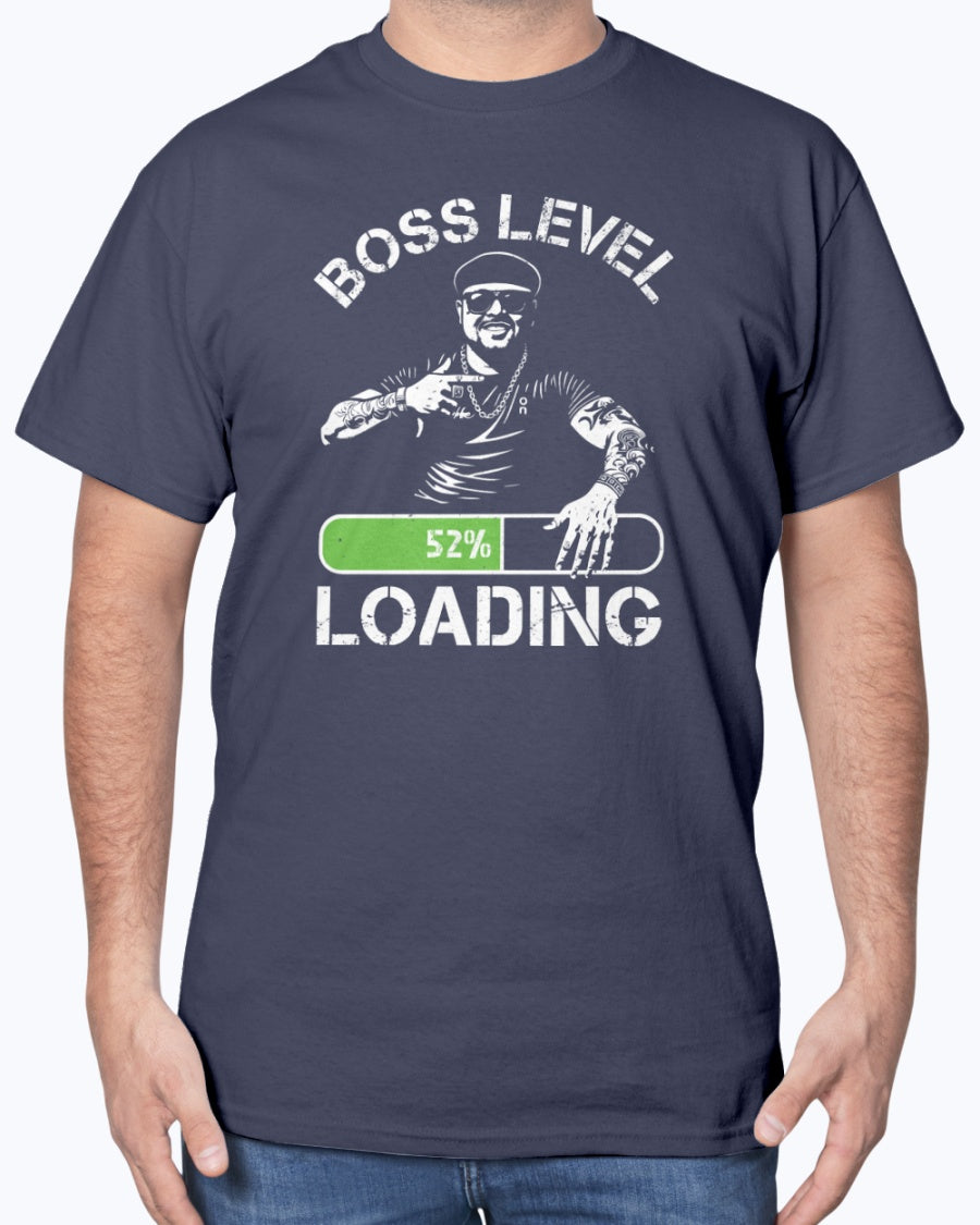 Boss Level Loading - Ibiza Final Boss Party T-Shirt