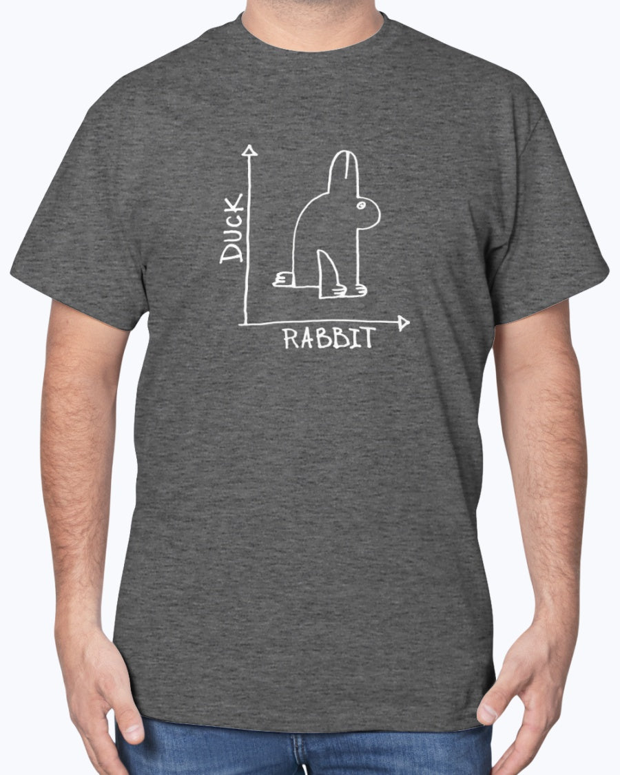 Rabbit-Duck Paradox - Physics Math Geek Science Unisex T-Shirt