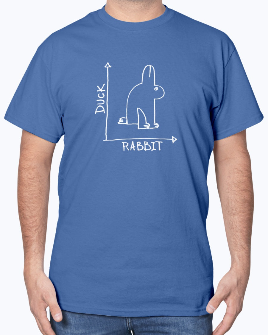Rabbit-Duck Paradox - Physics Math Geek Science Unisex T-Shirt
