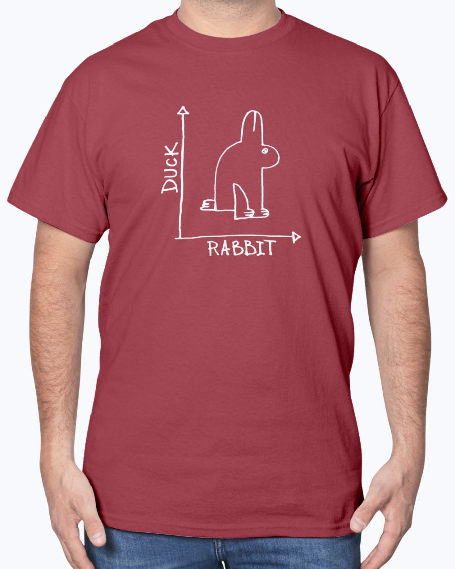 Rabbit-Duck Paradox - Physics Math Geek Science Unisex T-Shirt