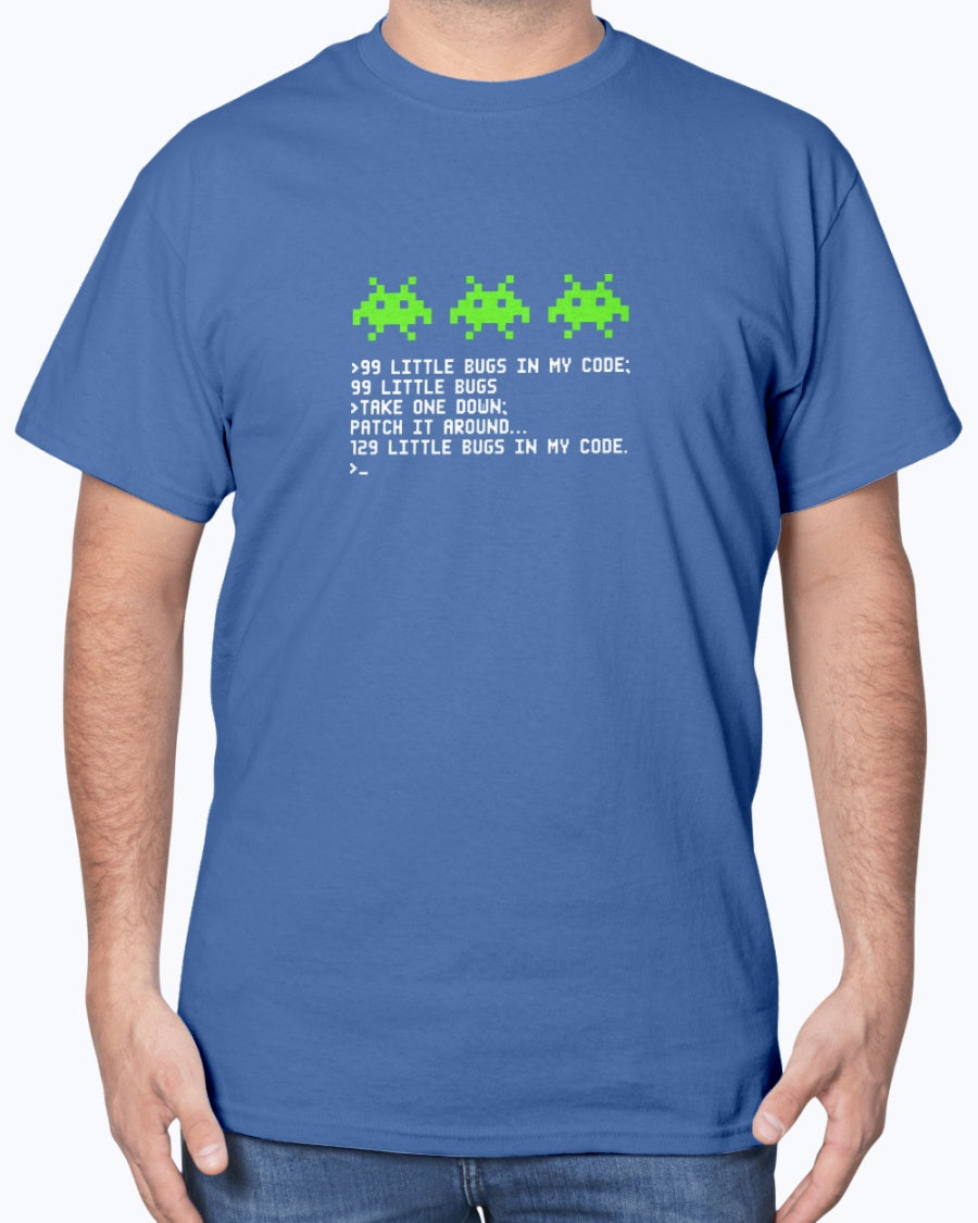 99 Little Bugs In My Code - Nerd Shirt - IT Shirt - Coder Unisex T-Shirt
