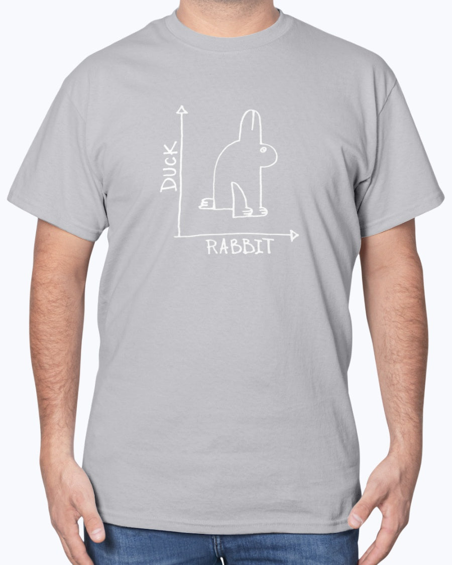 Rabbit-Duck Paradox - Physics Math Geek Science Unisex T-Shirt