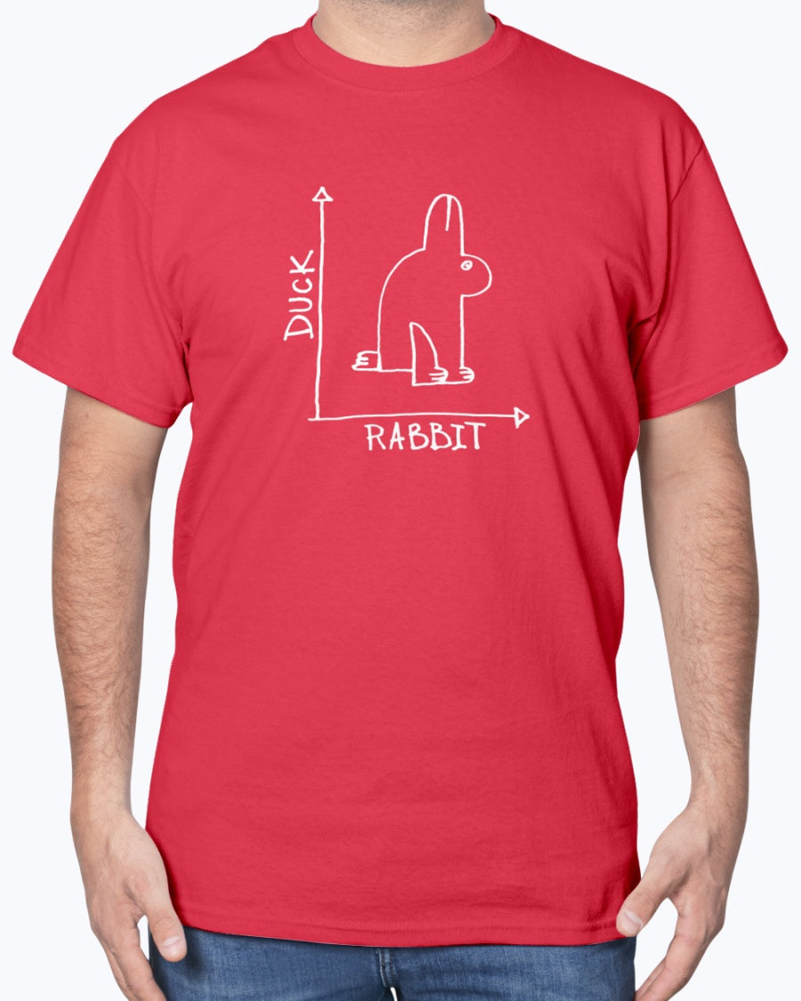 Rabbit-Duck Paradox - Physics Math Geek Science Unisex T-Shirt
