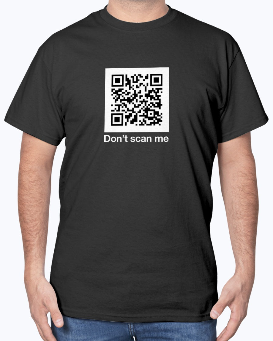 QR Code Prank - Rick Astley - Dont Scan Me - Funny Party Geek Unisex T-Shirt