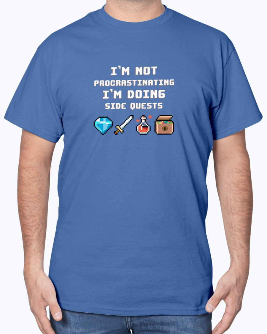 I'm Not Procrastinating I'm Doing Side Quests - Gamer Unisex T-Shirt