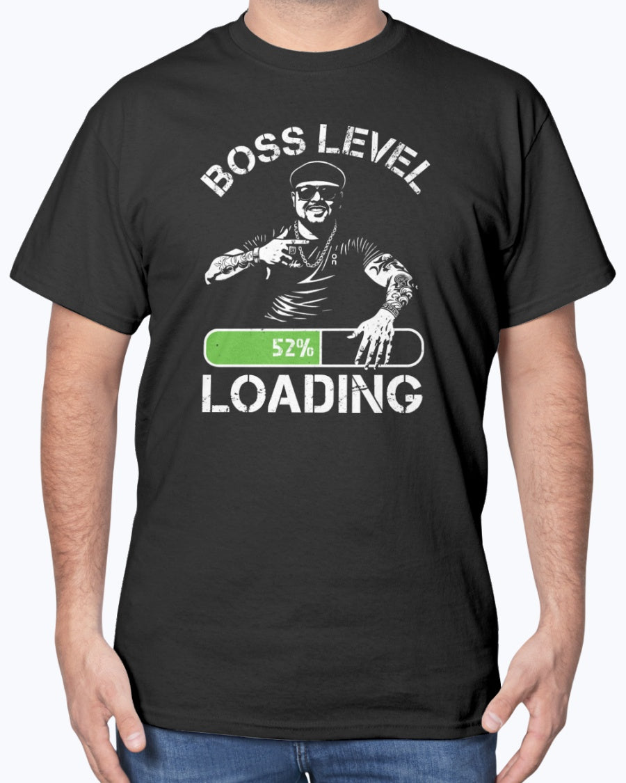 Boss Level Loading - Ibiza Final Boss Party T-Shirt