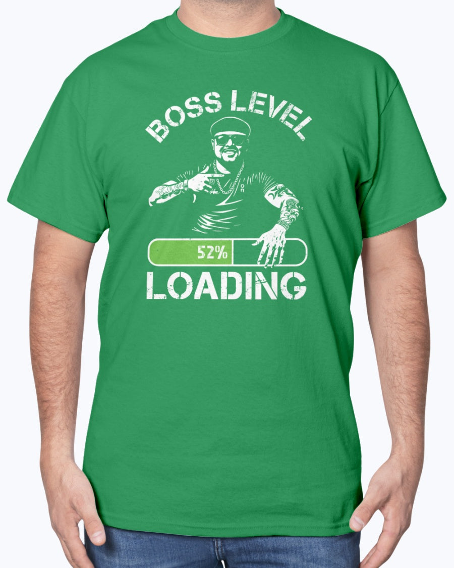 Boss Level Loading - Ibiza Final Boss Party T-Shirt
