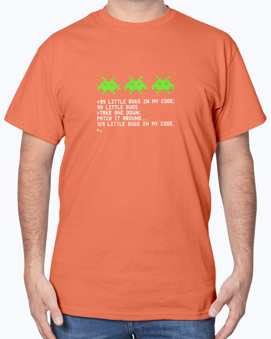 99 Little Bugs In My Code - Nerd Shirt - IT Shirt - Coder Unisex T-Shirt