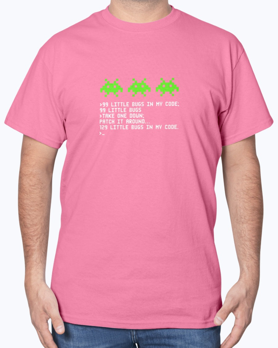 99 Little Bugs In My Code - Nerd Shirt - IT Shirt - Coder Unisex T-Shirt