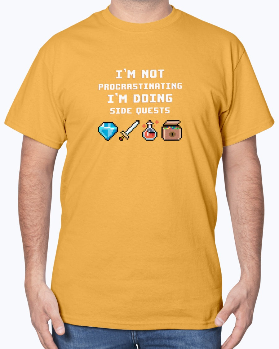 I'm Not Procrastinating I'm Doing Side Quests - Gamer Unisex T-Shirt
