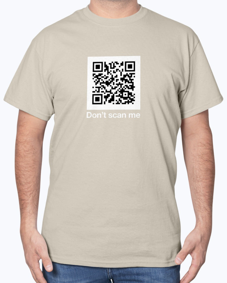 QR Code Prank - Rick Astley - Dont Scan Me - Funny Party Geek Unisex T-Shirt