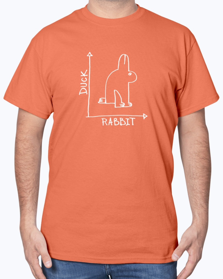 Rabbit-Duck Paradox - Physics Math Geek Science Unisex T-Shirt