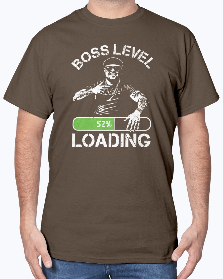 Boss Level Loading - Ibiza Final Boss Party T-Shirt