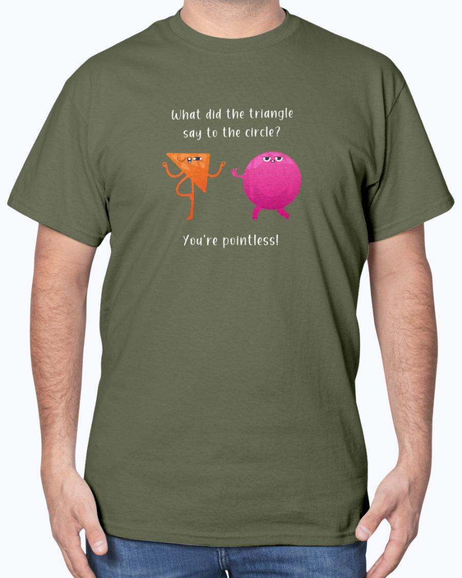 The Triangle And The Circle - Math Unisex Shirt