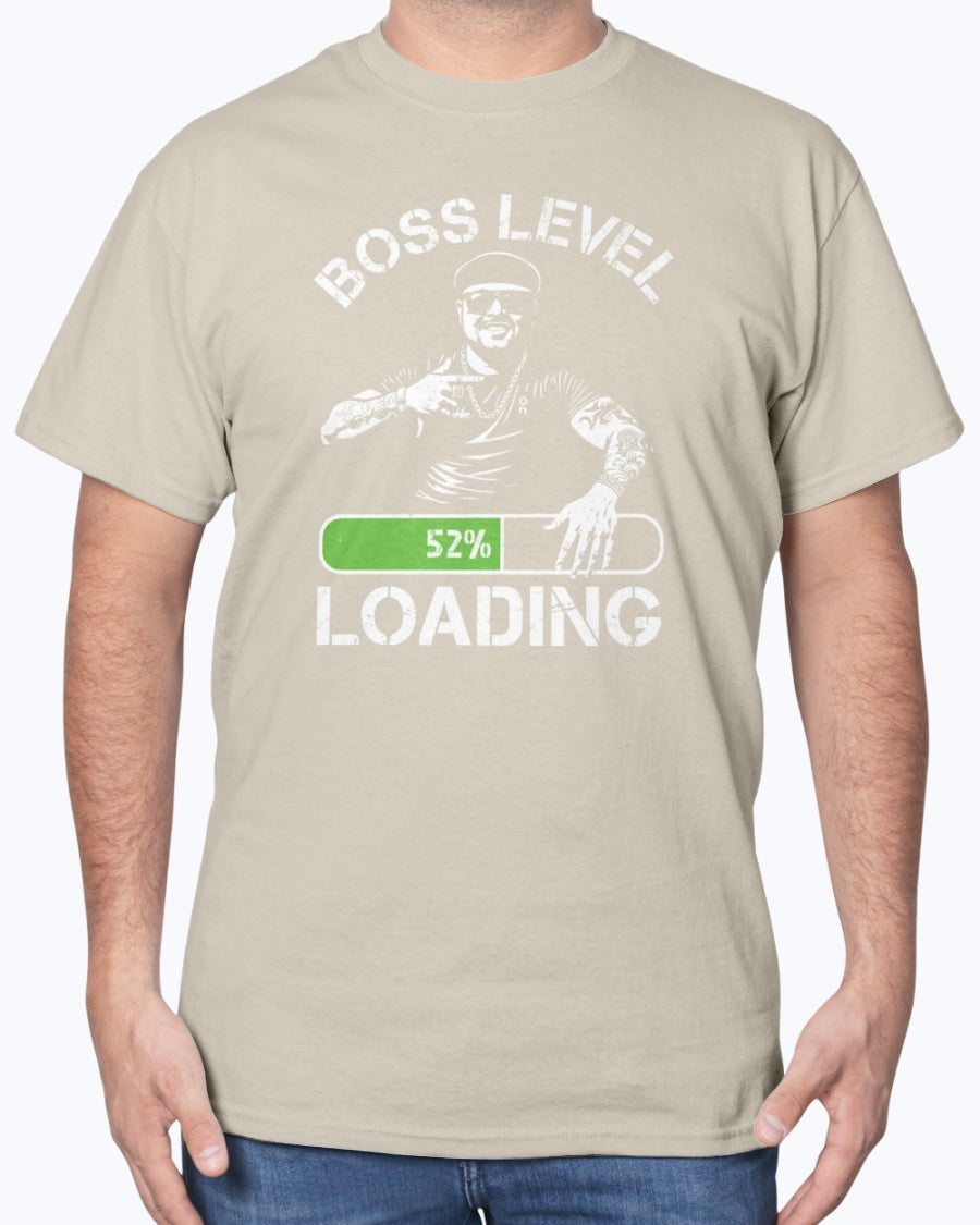 Boss Level Loading - Ibiza Final Boss Party T-Shirt