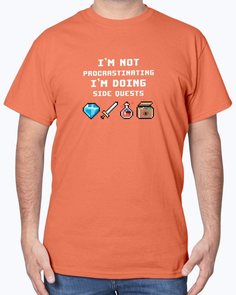I'm Not Procrastinating I'm Doing Side Quests - Gamer Unisex T-Shirt