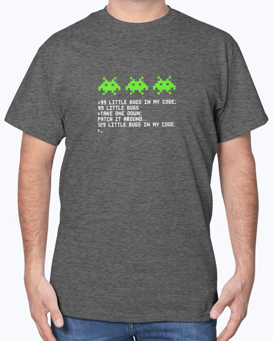 99 Little Bugs In My Code - Nerd Shirt - IT Shirt - Coder Unisex T-Shirt