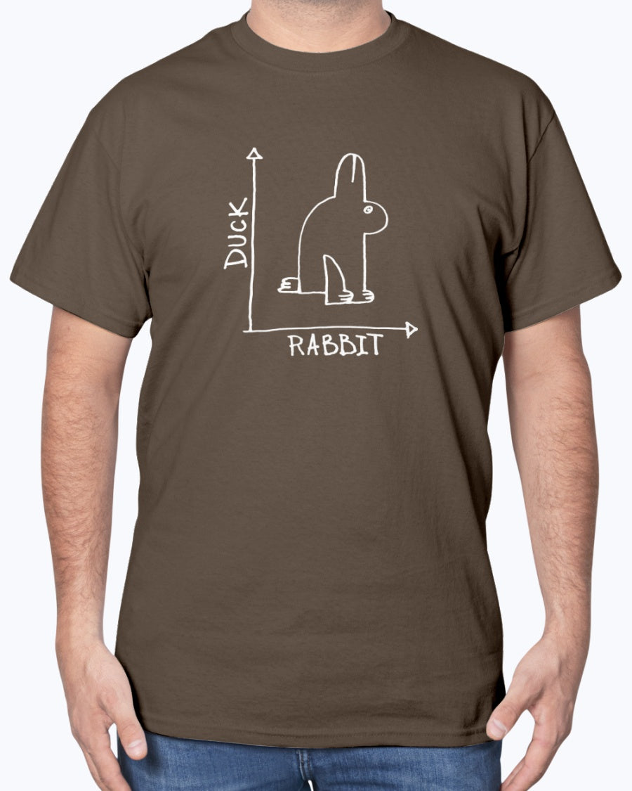 Rabbit-Duck Paradox - Physics Math Geek Science Unisex T-Shirt