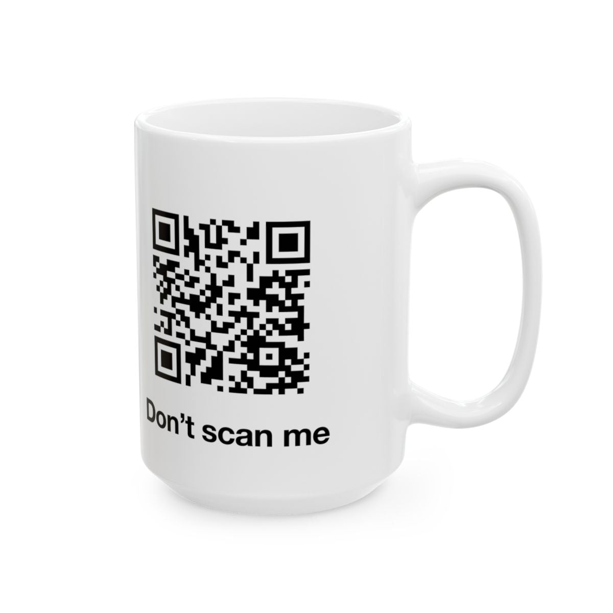 QR Code Prank Mug right #Size_15oz