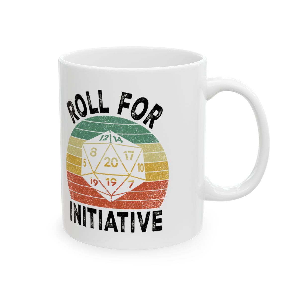 Roll For Initiative Mug right #Size_11oz