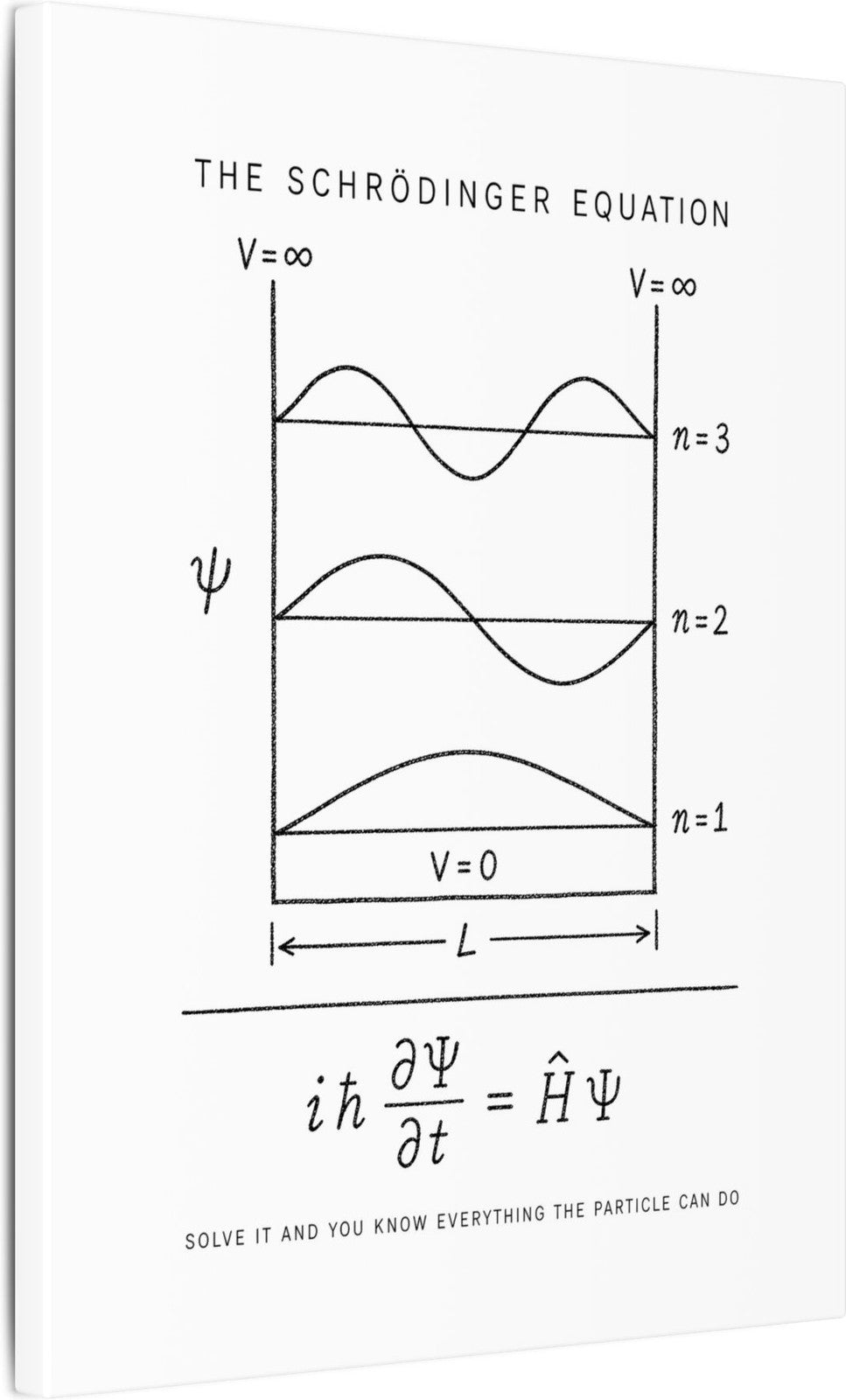 The Schrödinger Equation Canvas angle