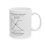Simultaneous Equations Mug