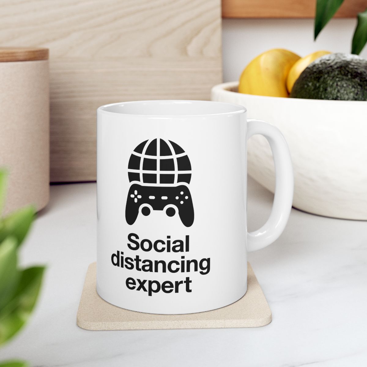 Social Distancing Expert Mug context-4