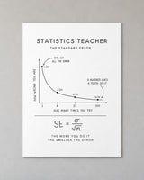 Statistics Teacher: The Standard Error Poster