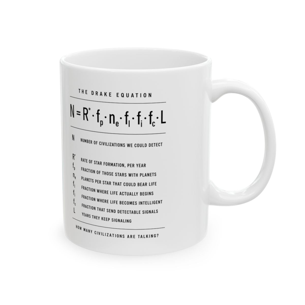 The Drake Equation Mug right #Size_11oz