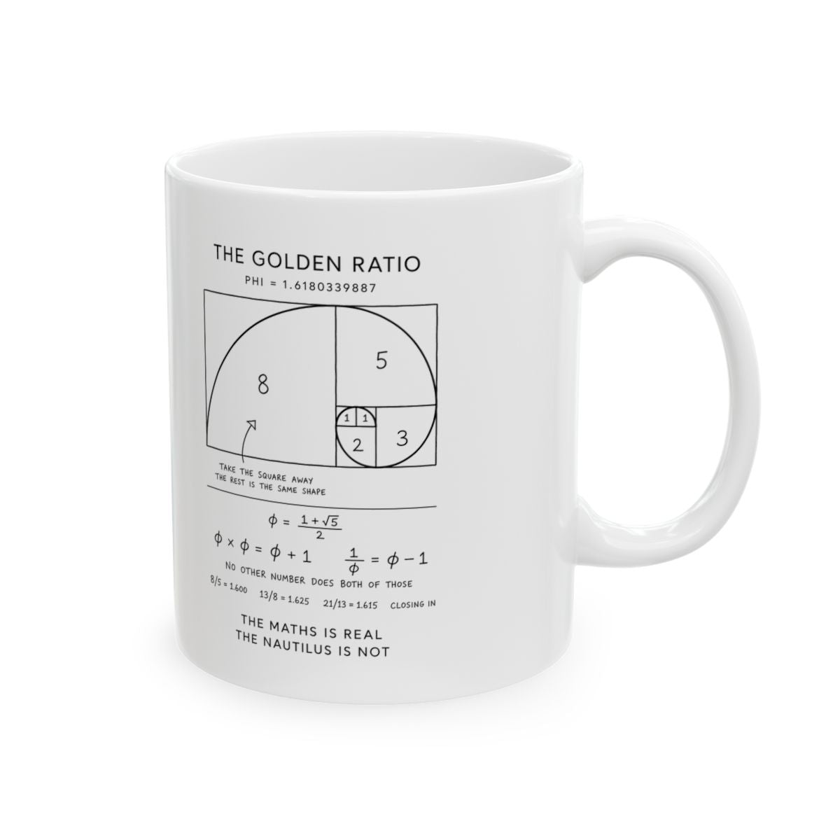The Golden Ratio Mug right #Size_11oz