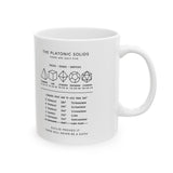The Platonic Solids Mug
