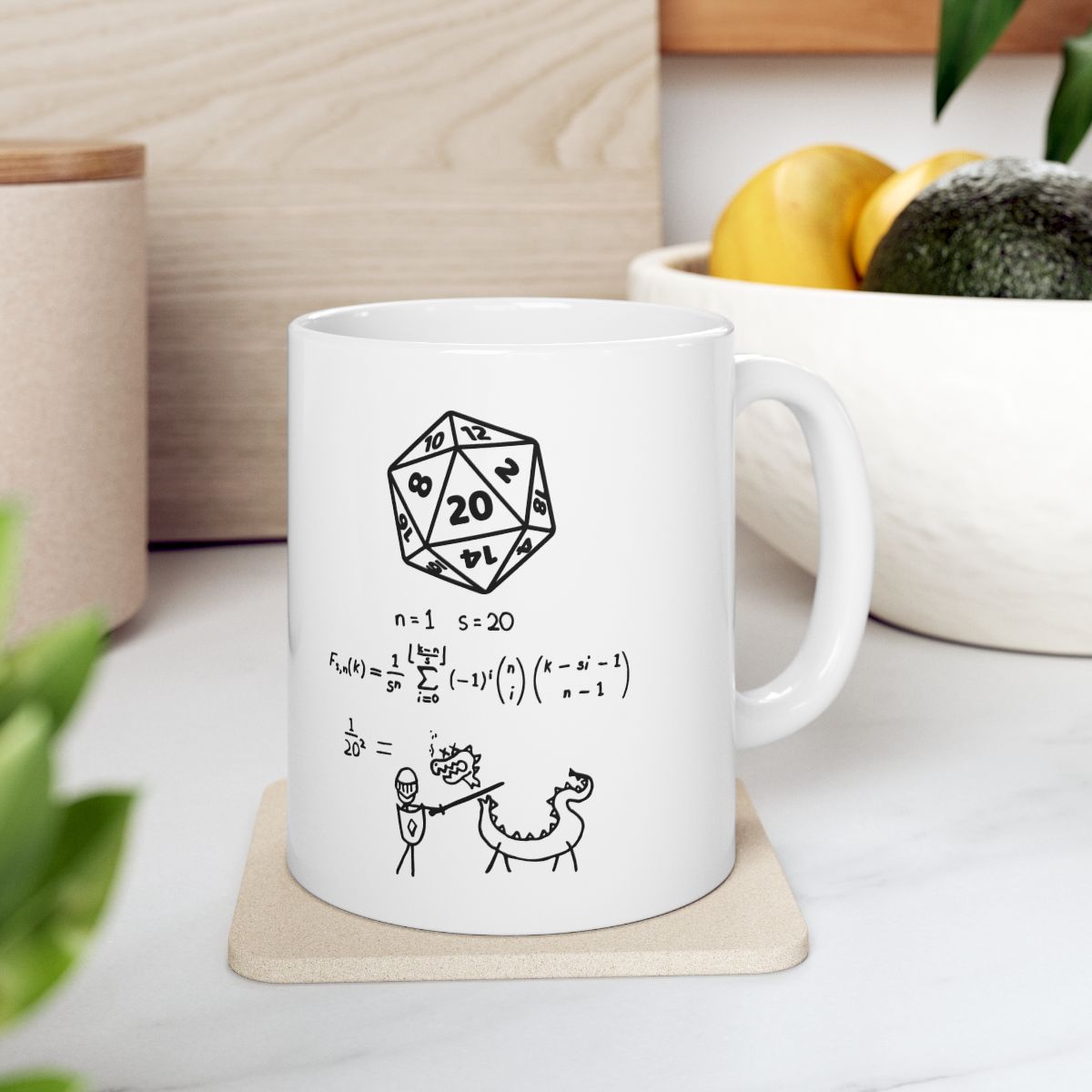 The Science Of A D20 Mug context-4